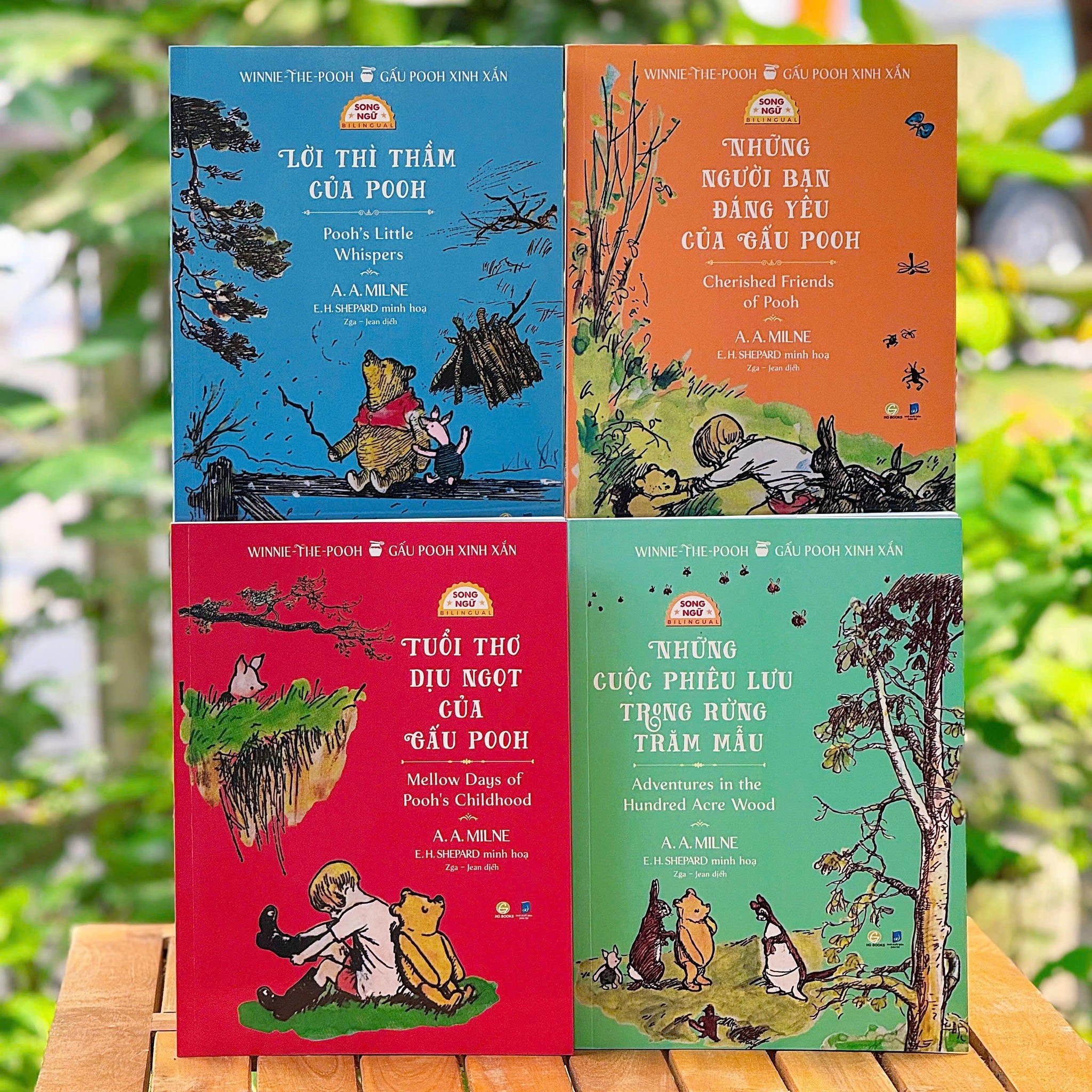 Gấu Pooh xinh xắn - Song ngữ