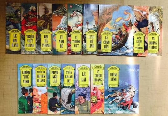 LỊCH SỬ VIỆT NAM BẰNG TRANH - BOXSET 53 TẬP